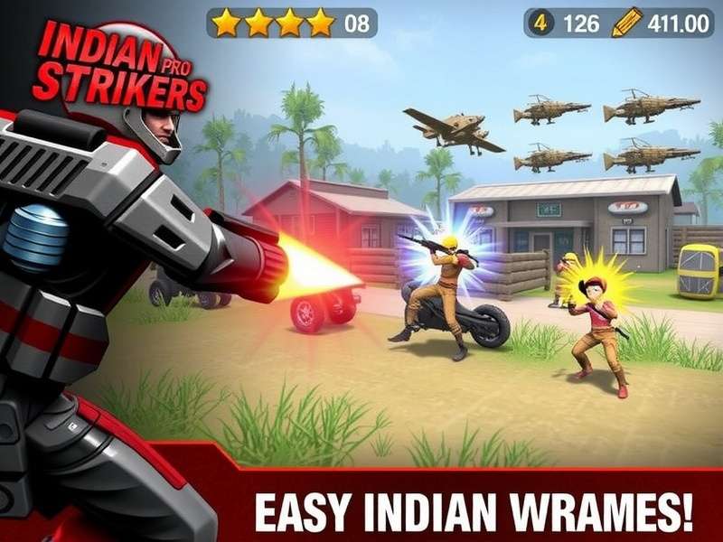 Indian Pro Strikers Game Features Showcase